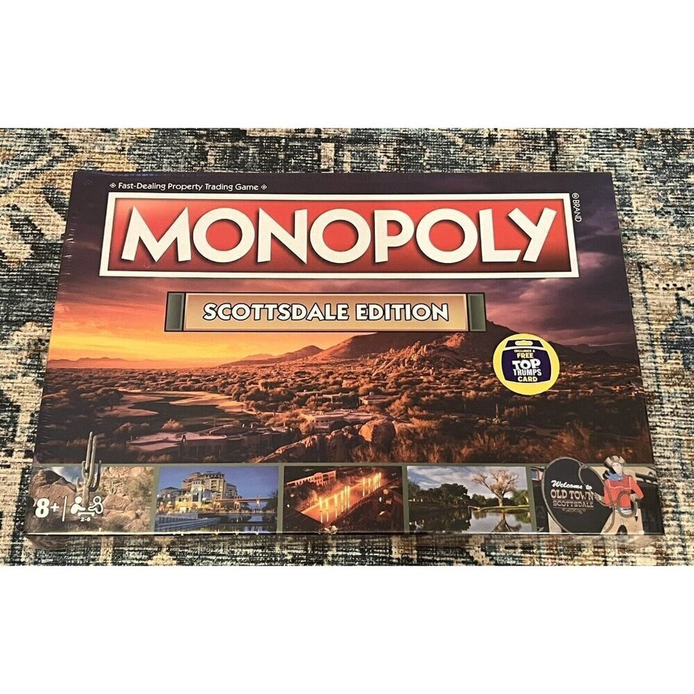 NEW Hasbro | Monopoly Scottsdale Edition‎ Board Game